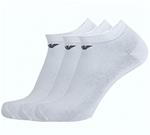 Emporio Armani 3 Pack Inside Sock-Toe Cover Stretch Cotton