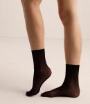 2 Pairs Women_s Socks Socquette Leger