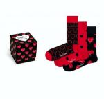 Happy Socks_Calzini I Love You Gift Box Set 3pz.