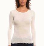 Oscalito Women's Long Sleeve Shirt Wool & Silk