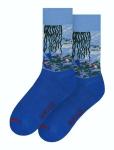 Claude Monet_Bridge over a Pond of Water Lilies Sock_by MuseARTa