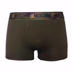 Moschino men_s shorts with camouflage band