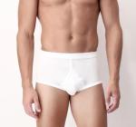 Perofil Men_s Lisle Hight Briefs APERTO-with opening