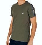 Military Green T-Shirt Emporio Armani Logotape