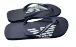 Emporio Armani Men_s  blue Flip-Flops_ shoes beachwear