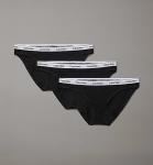 Calvin Klein Modern Cotton 3 Slip Bikini-Vita Bassa per Donna
