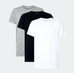 Calvin Klein 3_Pack Logo T-Shirt 100% Cotone