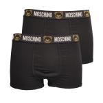 2-Pack Boxer-Shorts Uomo Moschino Orsetti Logoband