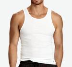 2 Canottiere Spalla Stretta Logo Polo Ralph Lauren