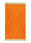 Emporio Armani Telo mare in spugna logo bold 3D