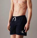 Calvin Klein CK Monogram Medium Drawstring Swim Shorts