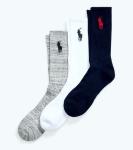 Tre paia di calze Big Pony Polo Ralph Lauren