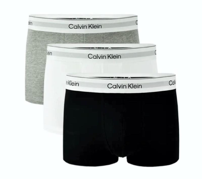 Calvin Klein 3 Pack Men_s Trunk-Shorts Iconic Cotton-MP1-L