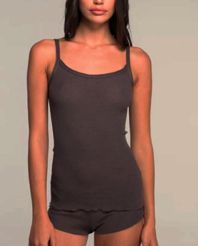 Oscalito Top Donna Lana e Seta a Costine con Profili Collaretta-3440/4