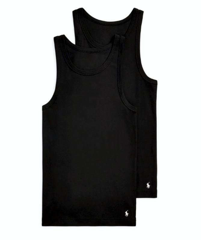 Polo Ralph Lauren Cotton Two Classic Tanks-black/L