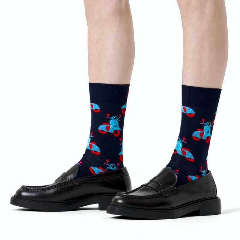 Happy Socks Scooter sock-blu/L