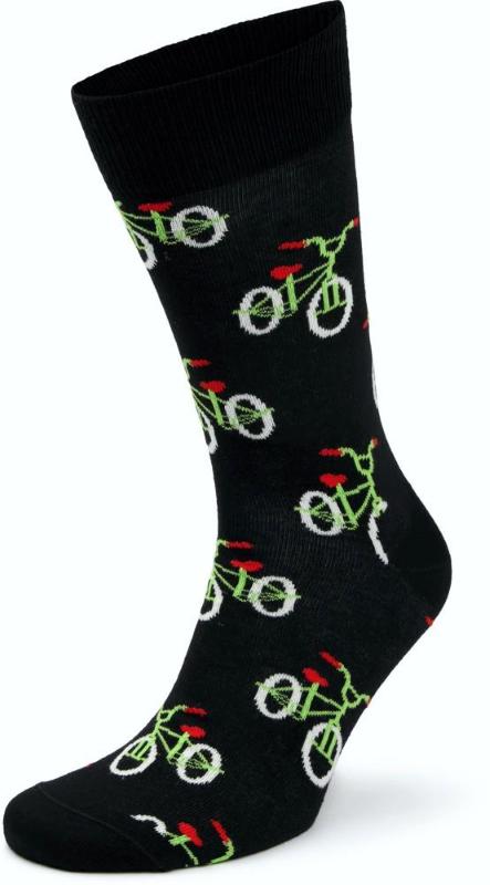 Happy Socks Calzini Bici-Trick Bike Sock-BLK/L