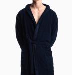 Accappatoio in Spugna con Profilo Logato Emporio Armani