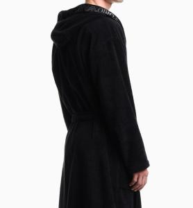 Accappatoio in Spugna con Profilo Logato Emporio Armani