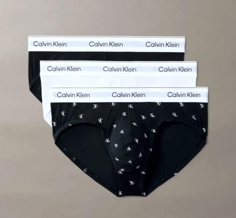 Calvin Klein 3_Pack Slip Uomo-Icon Cotton-3TH-L