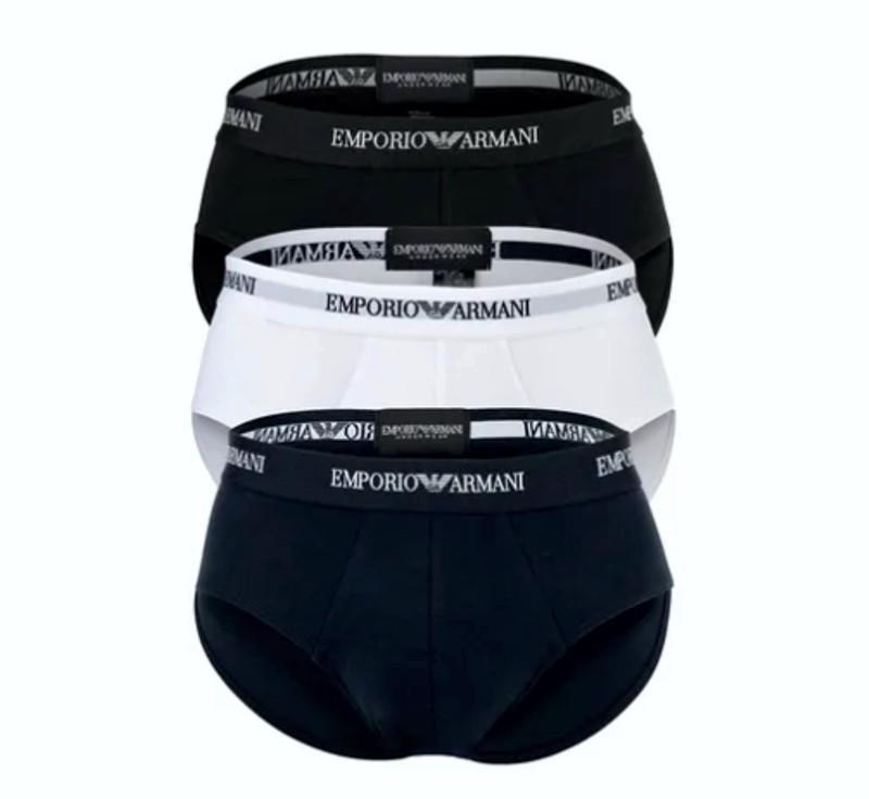 3-Pack Men_s Brief Core Logoband Emporio Armani-M0042-M