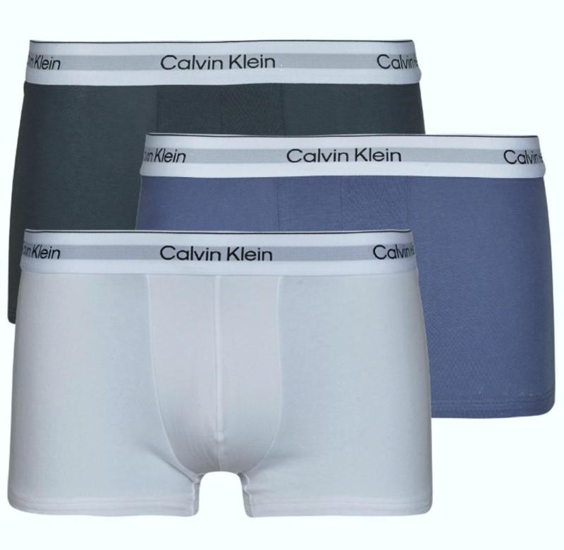 Calvin Klein 3 Pack Men_s Trunk-Shorts Iconic Cotton-4NC-L