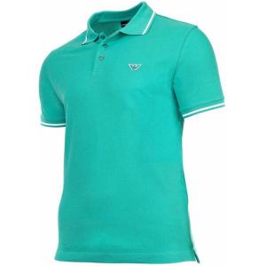Emporio Armani Polo Uomo a Manica Corta in Puiquet-EMERALD/XXL