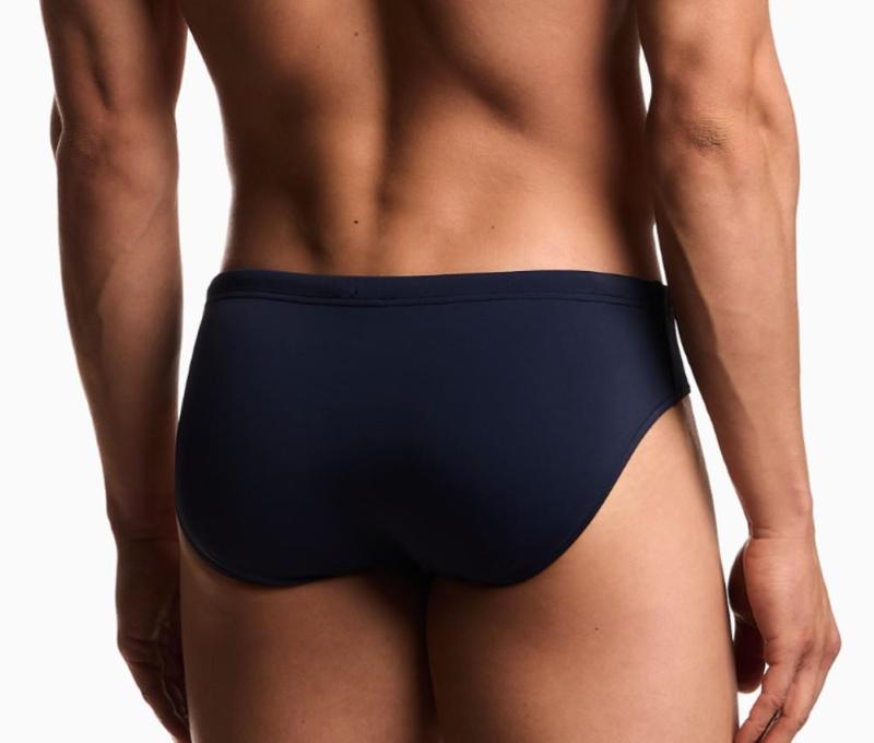 Slip Mare Emporio Armani Costume da Bagno con Tape Logo asv-L/blue