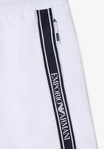 Pool Boxer shorts with logo tape Emporio Armani-white/XL
