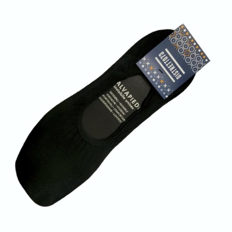 Inside Shoe Socks in Lisle-black-38/40