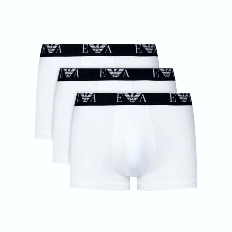 Pack 3 Boxers in stretch jersey Logoband EA-M066-S