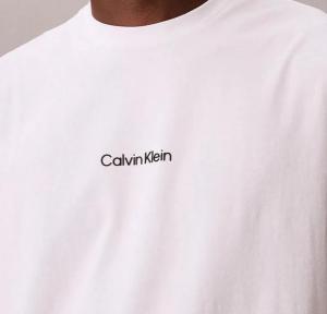 Maglietta T-Shirt Uomo a Manica Corta Clavin Klein-100/M