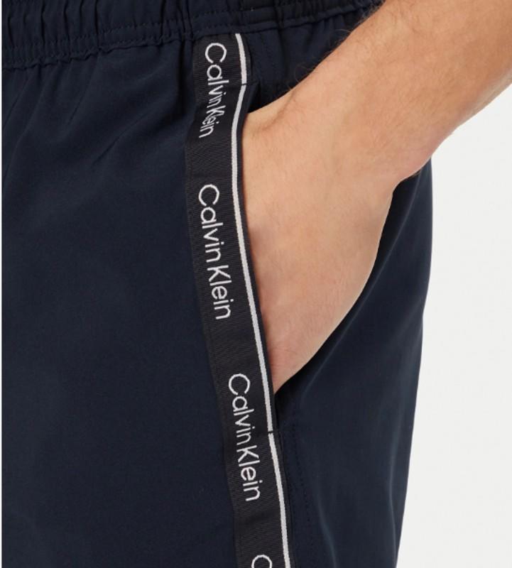 Pantaloncino da Bagno Calvin Klein regular fit-logotape-0PP-S