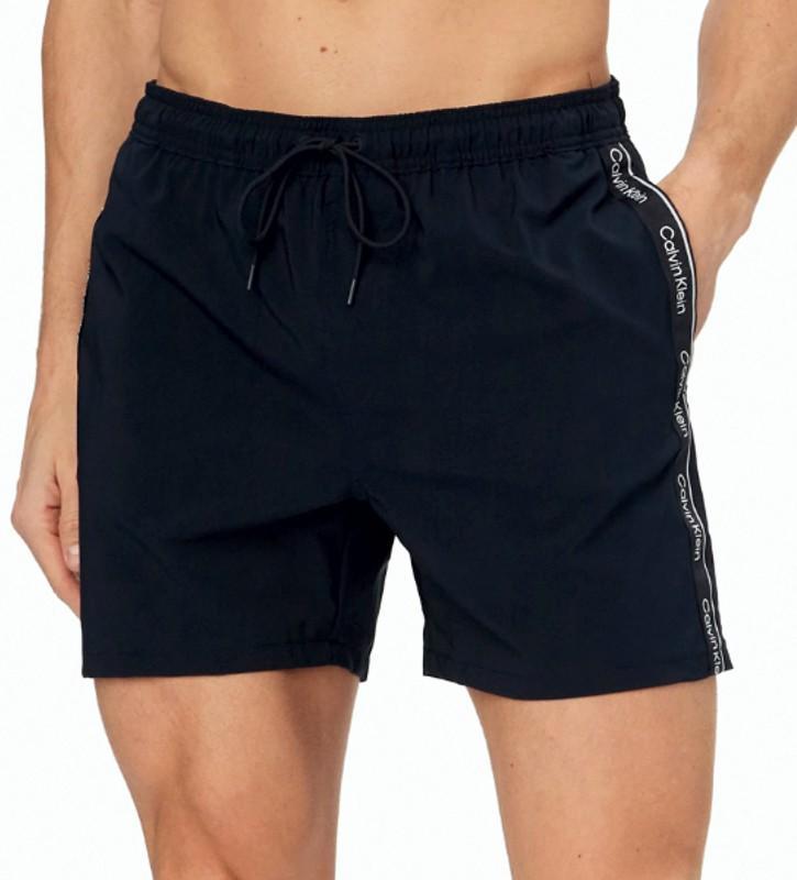 Pantaloncino da Bagno Calvin Klein regular fit-logotape-0PP-S