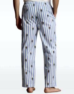 Polo Ralph Lauren Pantaloni pigiama Polo Bear a righe-XL