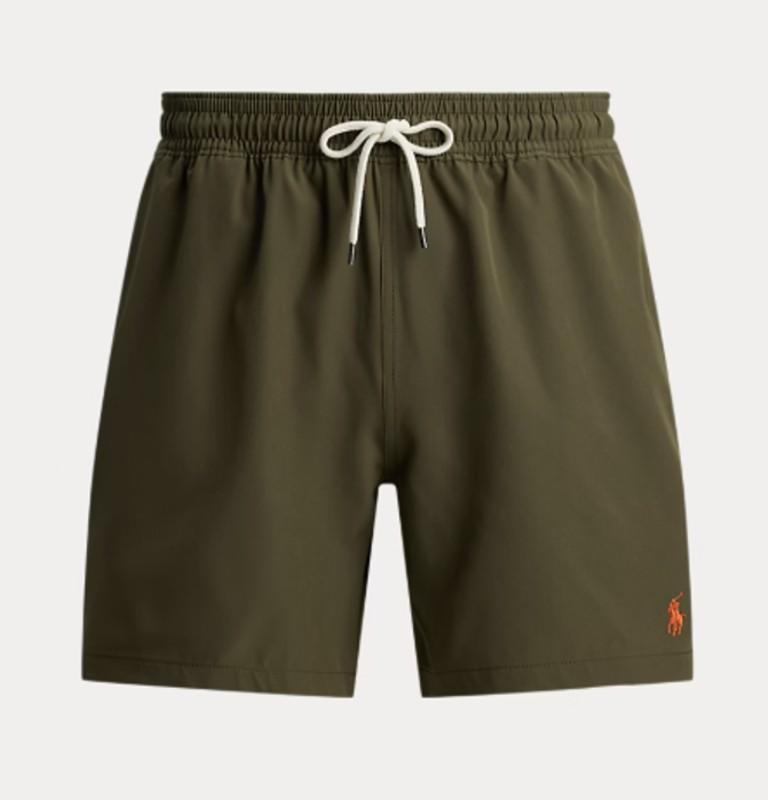 Boxer Mare Uomo Slim Polo Ralph Lauren Traveler-verde/XL