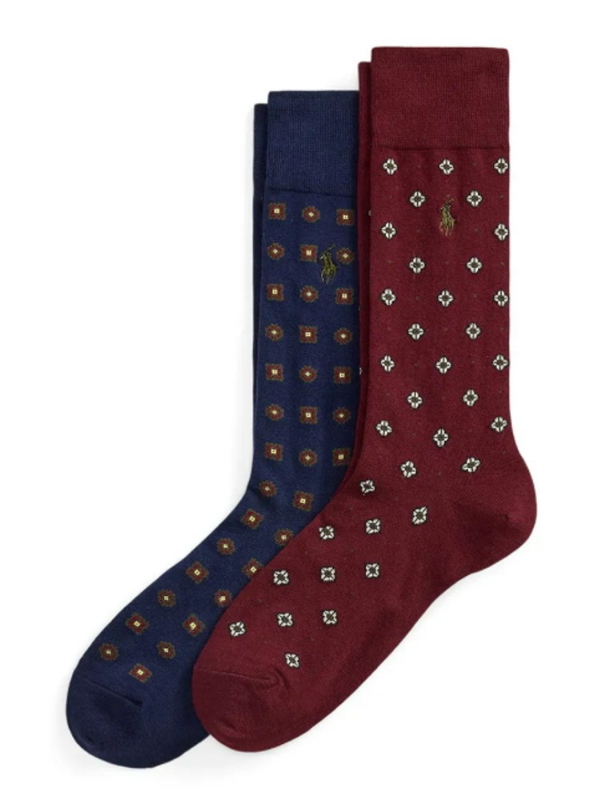 Printed Sock 2-Pack Polo Ralph Lauren