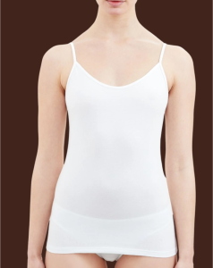 Ragno Pocket-Women's Top in Stretch Cotton-2 Pack_White-4/M