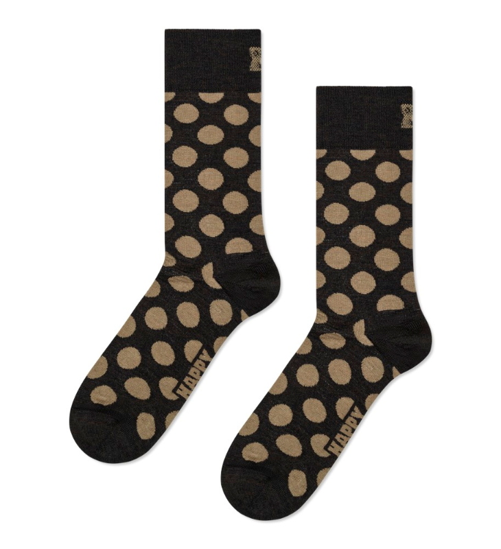 Calzini in Lana Big Dot_Happy Socks-BLACK-41/46