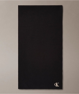 CK Signature Logo black Scarf