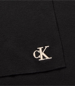 CK Signature Logo black Scarf