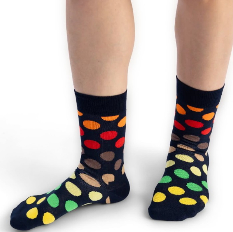 Big Dot Sock by Happy Socks -navy-41/46