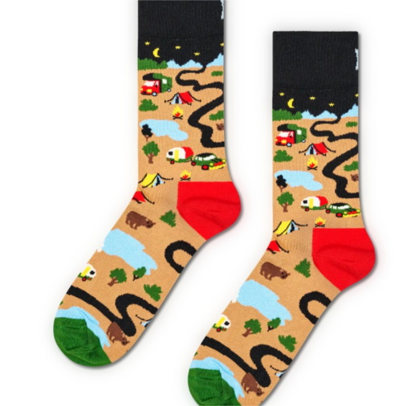 Camper Sock by Happy Socks -BEI-41/46