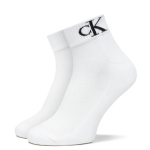 Pack of 2 cotton quarter socks for man with CK logo