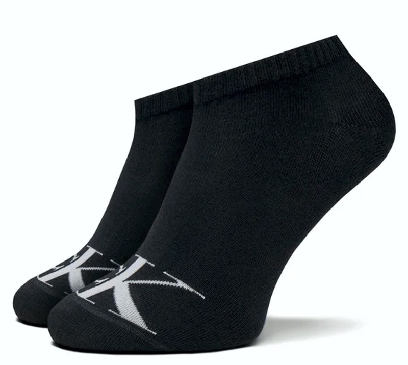 Confezione 2 calze Donna per Sneaker CK-nero-35/38