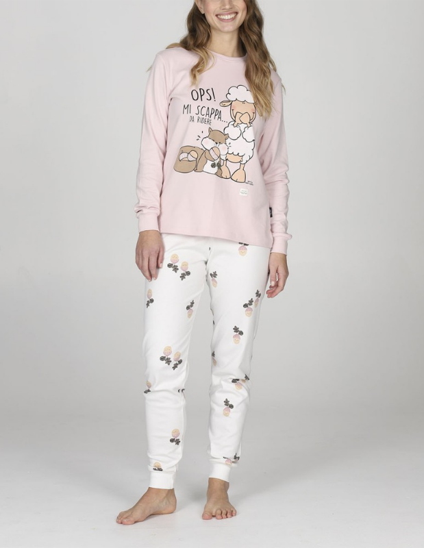 Pigiama Donna Happy People-Sorriso-m