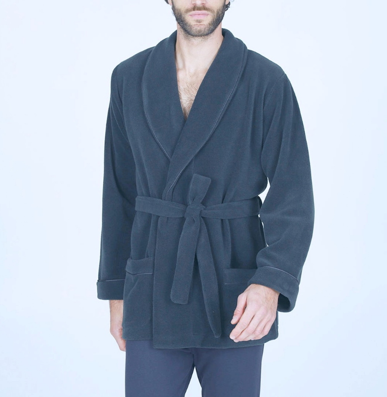 Julipet Luxor Fleece Smoking Jacket